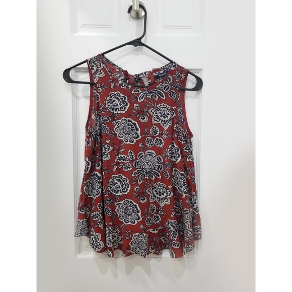 Madewell Silk Bow Back Flutter Top - Picture 3 of 6